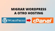 migrar wordpress cpanel